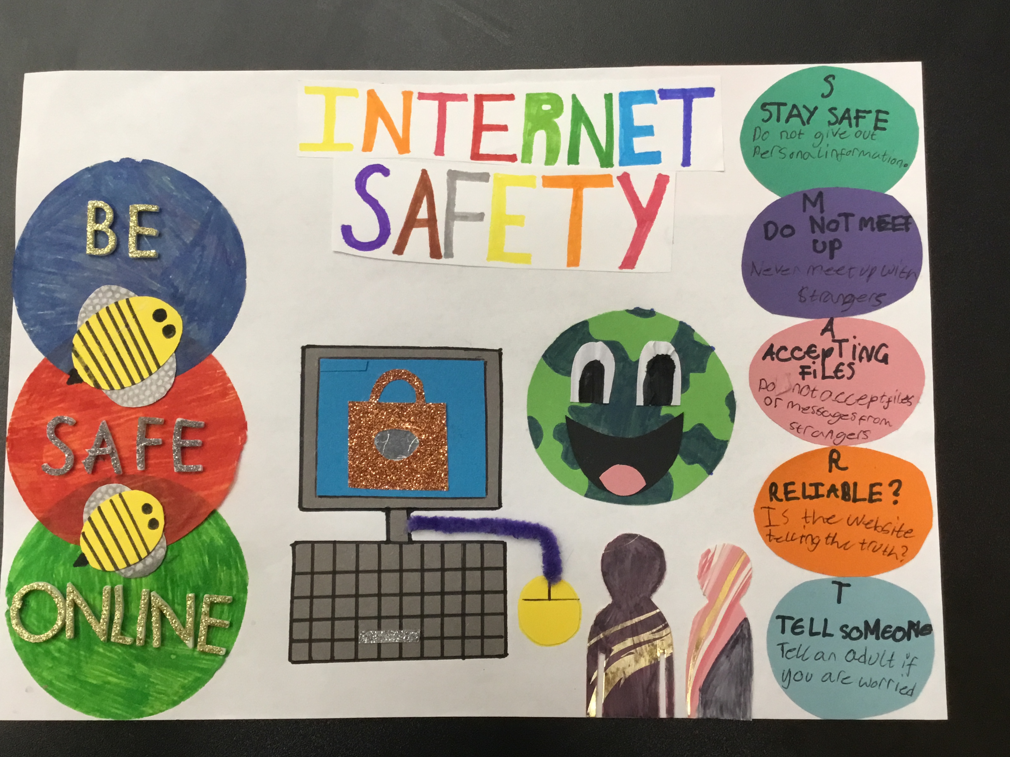 Poster on Cyber Safety and Security | Cyber Safety Drawing |Cyber Safety  Poster Ideas - YouTube